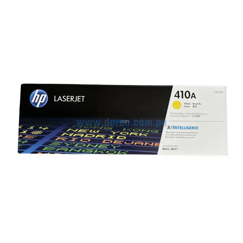 Toner Hp CF412A (410A) Yellow LaserJet MFP M477 / M452