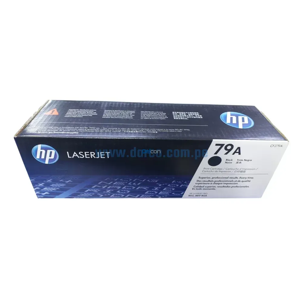 Toner Hp Laserjet Pro M12w / MFP M26 CF279A (79A) Black - Imagen 2