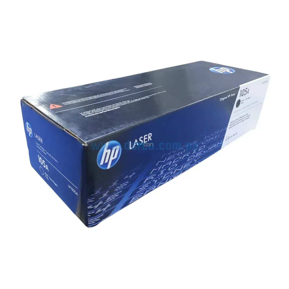 Toner Hp W1105A 105A Laser 107, MFP 135, MFP 137 Negro