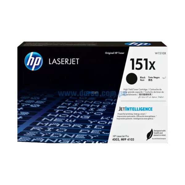 Tóner Hp W1510X 151X Laserjet Pro 4003 / MFP 4103 Black 9.700 Páginas - Imagen 2