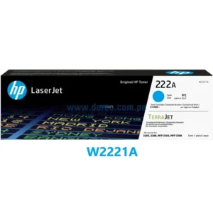 Toner Hp W2221A (222A) Laserjet 3201 / 3204 / M3303 Cyan 1,200 Páginas