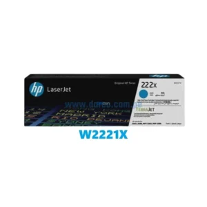 Toner Hp W2221X (222X) Laserjet 3201 / 3204 / M3303 Cyan 2,500 Páginas