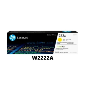 Toner Hp W2222A (222A) Laserjet 3201 / 3204 / M3303 Amarillo 1,200 Páginas