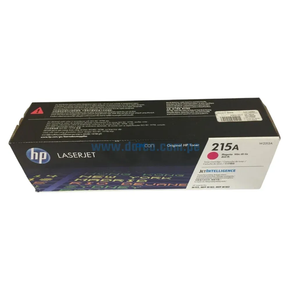 Toner Hp W2313A 215A Magenta LaserJet M182 / M183 Original