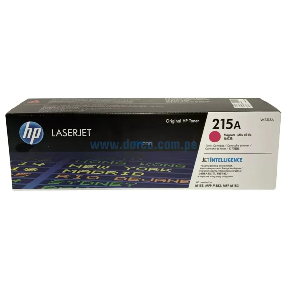 Toner Hp W2313A 215A Magenta LaserJet M182 / M183 Original - Imagen 2