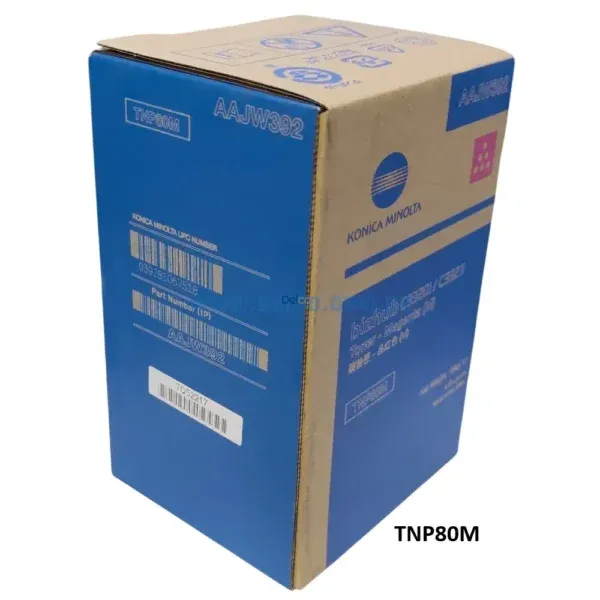 Toner Konica Minolta TNP80M AAJW392 Bizhub C3320i, C3321i Magenta - Imagen 3