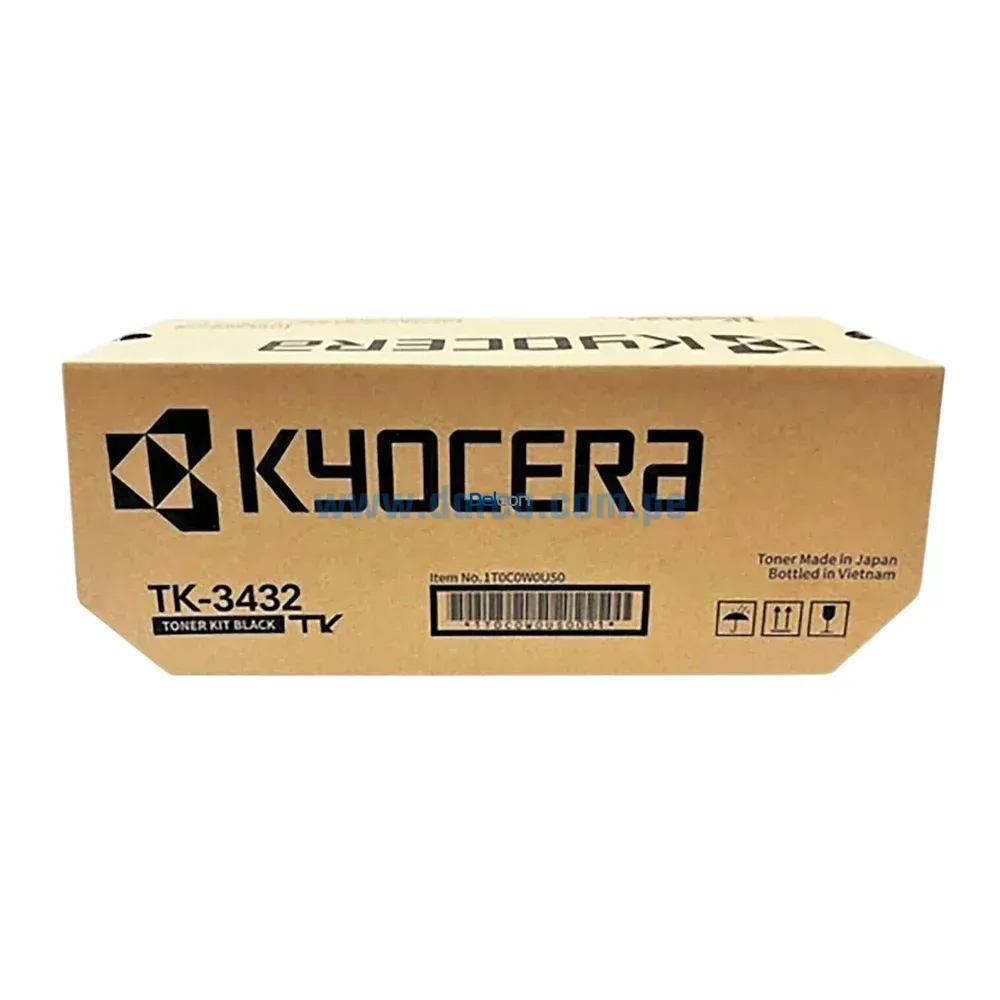 Toner Kyocera TK-3432 Black Ecosys MA5500IFX / PA550X