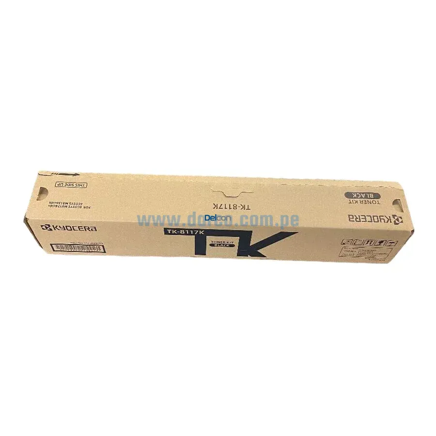 Toner Kyocera TK-8117K Negro Ecosys M8124CIDN Original - Imagen 3
