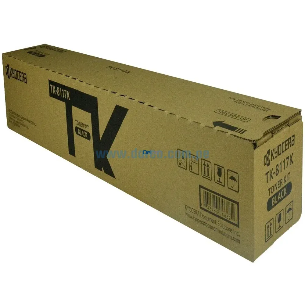 Toner Kyocera TK-8117K Negro Ecosys M8124CIDN Original - Imagen 2