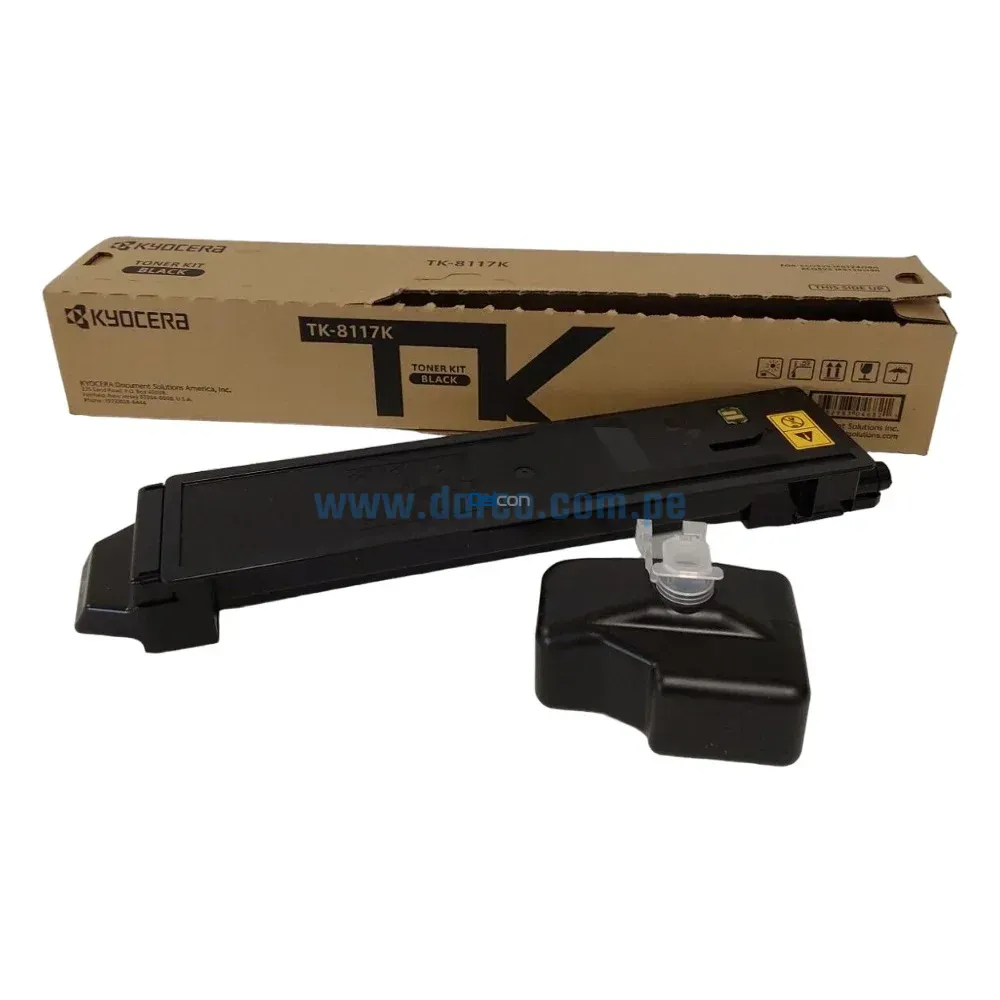 Toner Kyocera TK-8117K Negro Ecosys M8124CIDN Original
