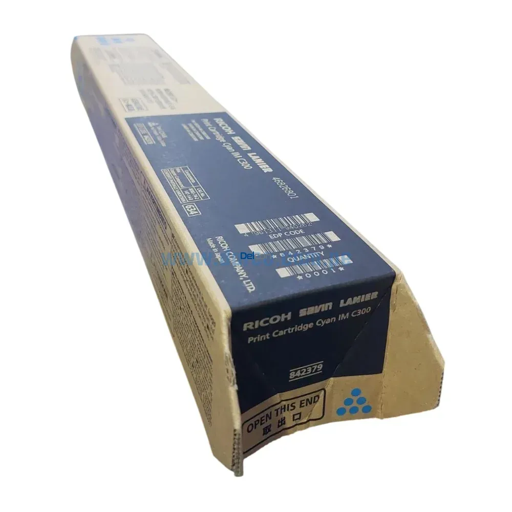 Toner Ricoh IM C300 / IM C400 842379 Cyan 6,000 Paginas - Imagen 2