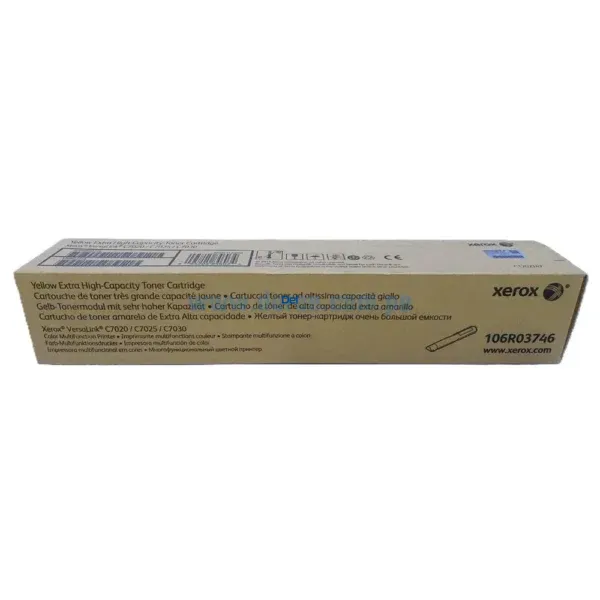 Toner xerox 106R03746 Yellow Para Versalink C7020 / C7025 - Imagen 3
