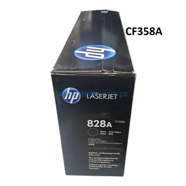 Tambor Drum HP CF358A 828A LaserJet M855 / M880 Negro - Imagen 3