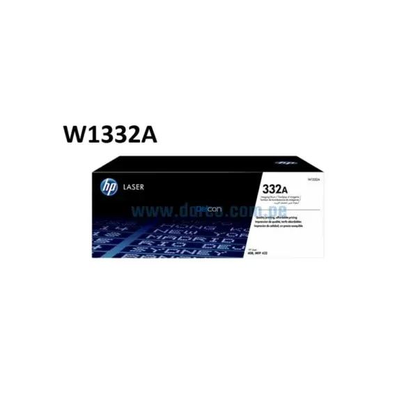 Unidad De Imagen Hp W1332A (332A) Laser 408dn, 408fdn, MFP 432, 432fdn Negro - Imagen 3